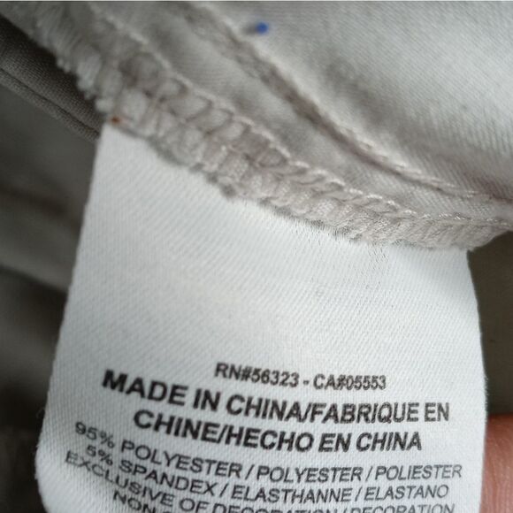 Nike Golf Cream Golf Pants Size 34×30 - Picture 7 of 7